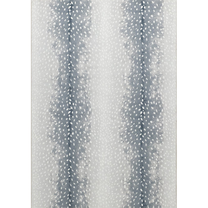 Stark Nessa Animal Print Area Rug in Blue & Reviews Perigold